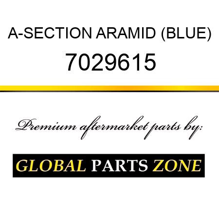 A-SECTION ARAMID (BLUE) 7029615