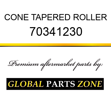 CONE TAPERED ROLLER 70341230