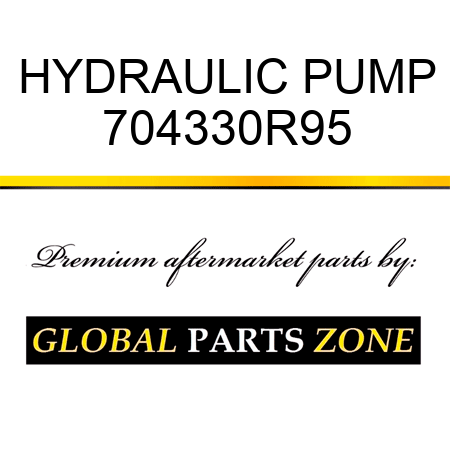 HYDRAULIC PUMP 704330R95