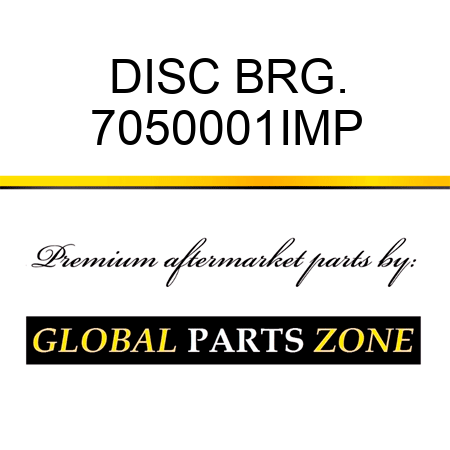 DISC BRG. 7050001IMP