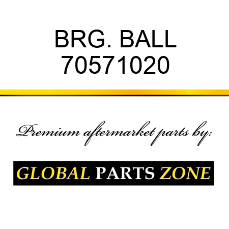 BRG. BALL 70571020