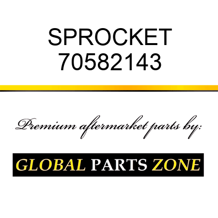 SPROCKET 70582143