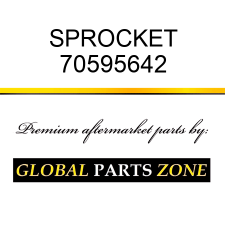 SPROCKET 70595642