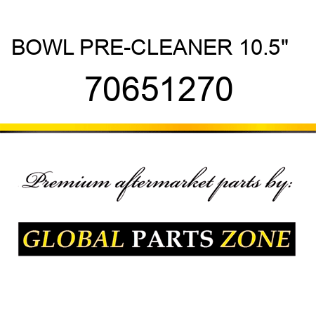 BOWL PRE-CLEANER 10.5