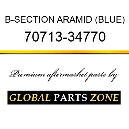 B-SECTION ARAMID (BLUE) 70713-34770