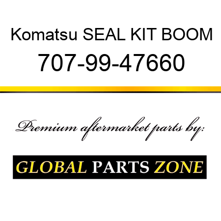 Komatsu SEAL KIT, BOOM 707-99-47660