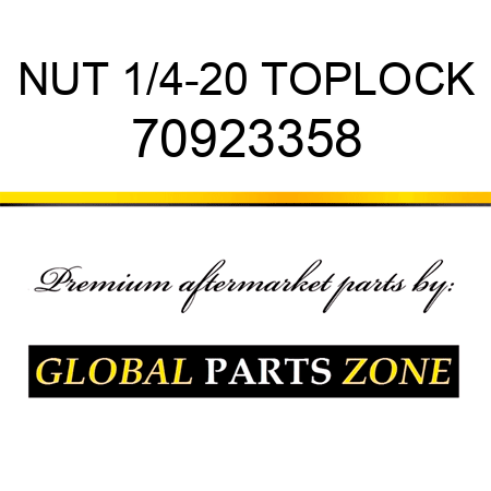 NUT 1/4-20 TOPLOCK 70923358