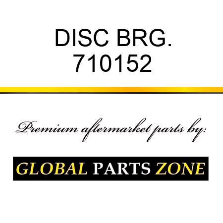 DISC BRG. 710152