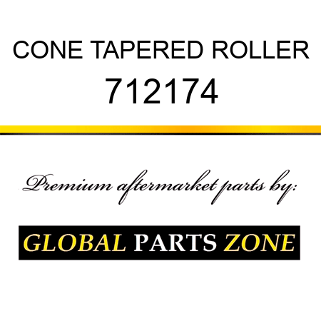 CONE TAPERED ROLLER 712174