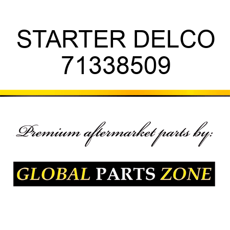 STARTER DELCO 71338509