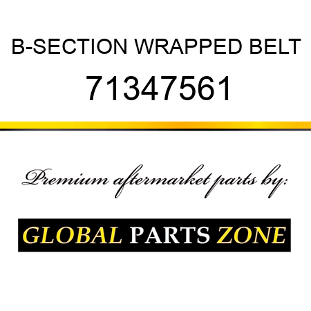 B-SECTION WRAPPED BELT 71347561