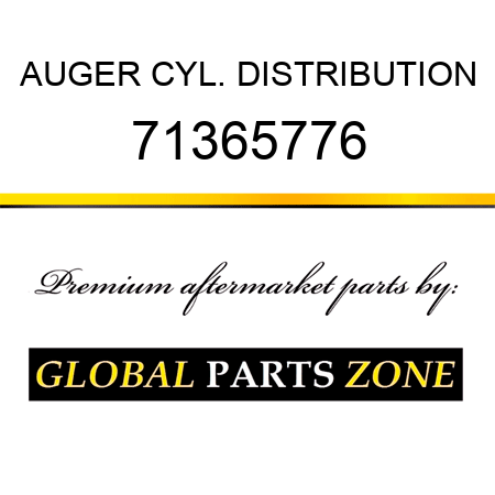 AUGER CYL. DISTRIBUTION 71365776