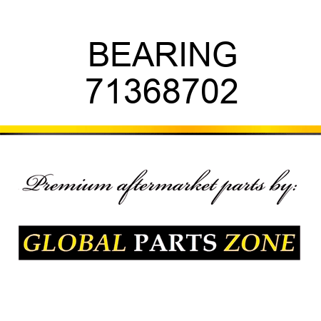 BEARING 71368702