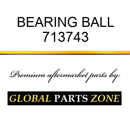 BEARING BALL 713743