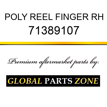 POLY REEL FINGER RH 71389107