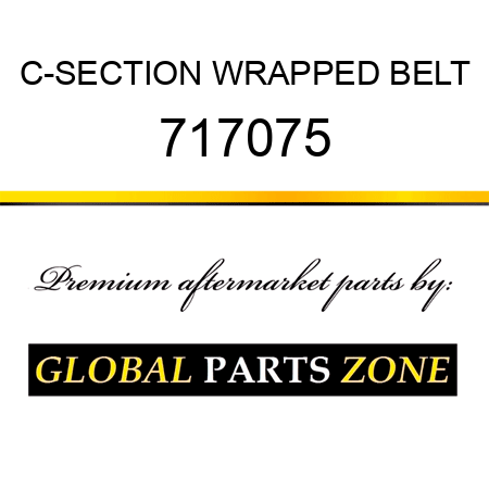 C-SECTION WRAPPED BELT 717075