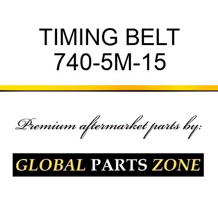 TIMING BELT 740-5M-15