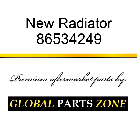 New Radiator 86534249