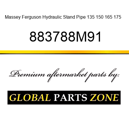 Massey Ferguson Hydraulic Stand Pipe 135 150 165 175 ++ 883788M91