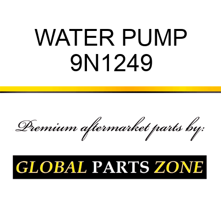 WATER PUMP 9N1249
