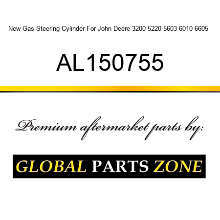 New Gas Steering Cylinder For John Deere 3200 5220 5603 6010 6605 + AL150755
