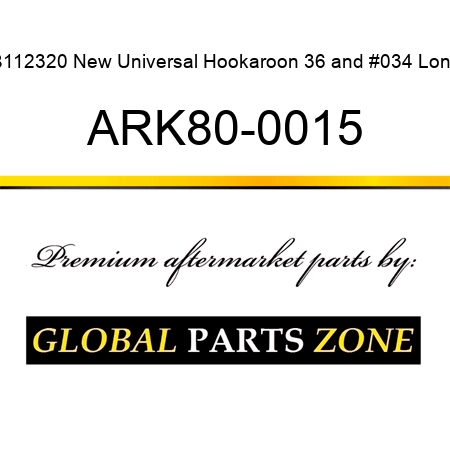 B112320 New Universal Hookaroon 36" Long ARK80-0015