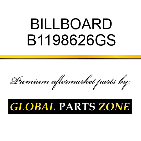 BILLBOARD B1198626GS