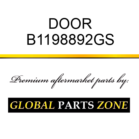 DOOR B1198892GS