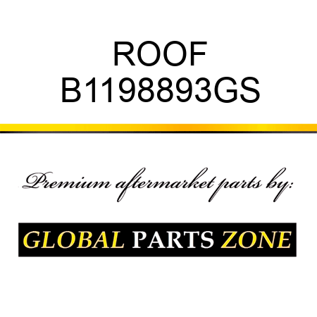 ROOF B1198893GS
