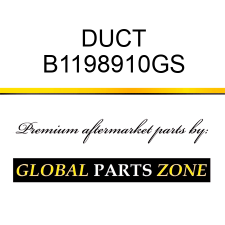 DUCT B1198910GS