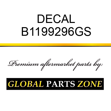 DECAL B1199296GS
