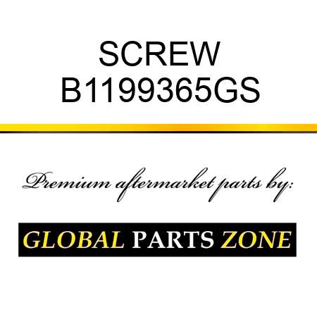 SCREW B1199365GS