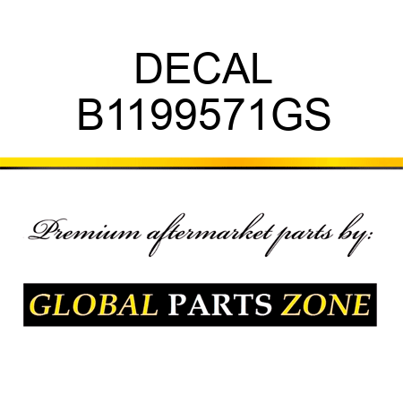 DECAL B1199571GS
