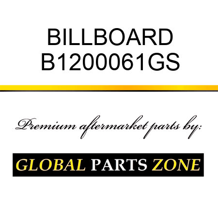 BILLBOARD B1200061GS