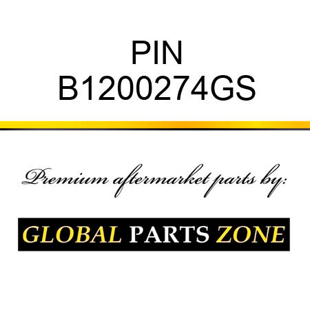 PIN B1200274GS