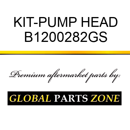 KIT-PUMP HEAD B1200282GS