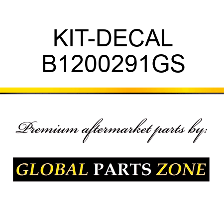 KIT-DECAL B1200291GS