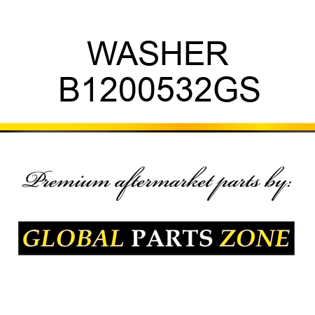 WASHER B1200532GS