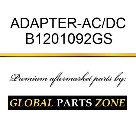 ADAPTER-AC/DC B1201092GS