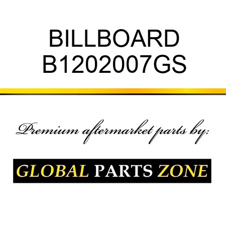 BILLBOARD B1202007GS