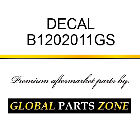 DECAL B1202011GS