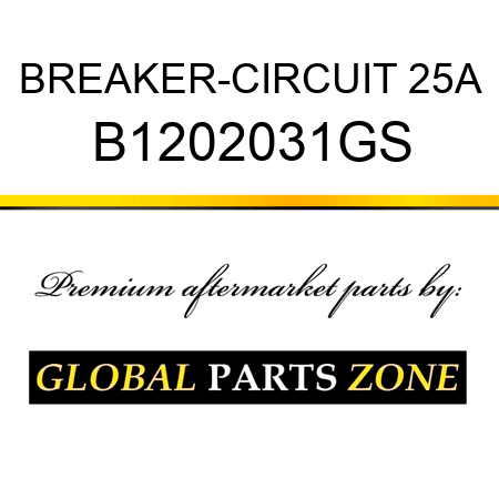 BREAKER-CIRCUIT 25A B1202031GS