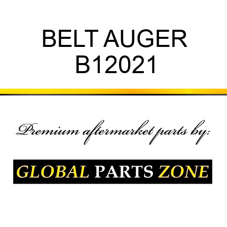 BELT AUGER B12021