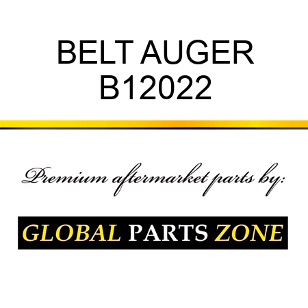 BELT AUGER B12022