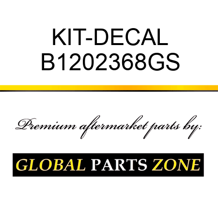 KIT-DECAL B1202368GS