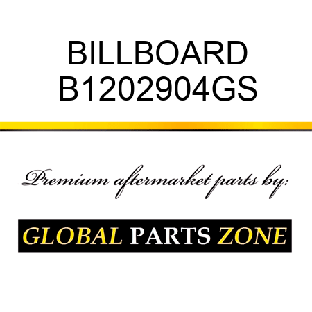 BILLBOARD B1202904GS