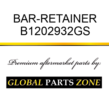 BAR-RETAINER B1202932GS