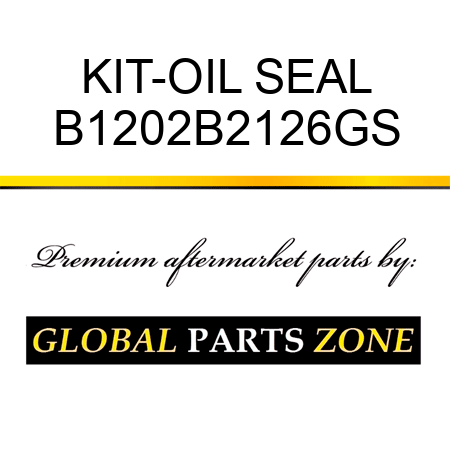 KIT-OIL SEAL B1202B2126GS