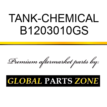 TANK-CHEMICAL B1203010GS