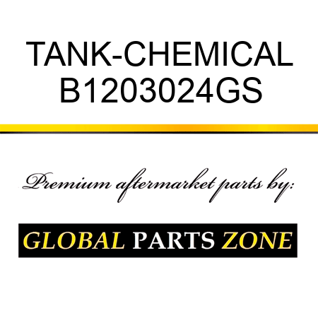 TANK-CHEMICAL B1203024GS
